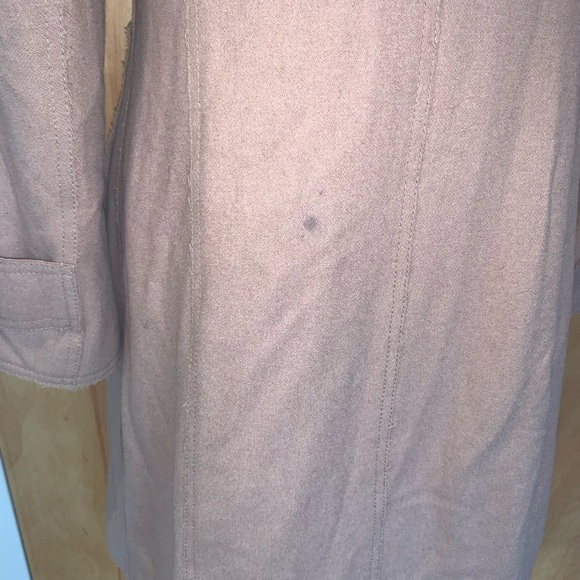 Deconstructed wool trench coat - Picture 4 of 9